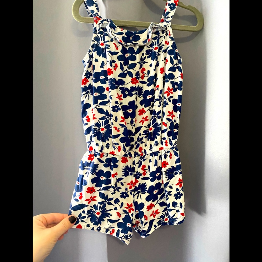 Floral Romper Size 5T